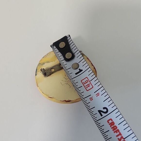 Handcrafted Sheep Brooch - Picture 4 of 5